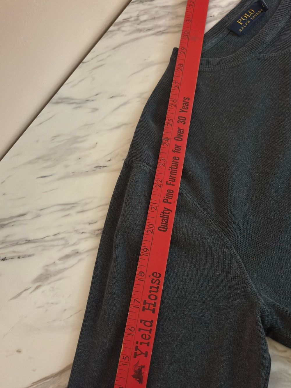 Polo by Ralph Lauren Crewneck Sweater in Dark Teal - Picture 9 of 10